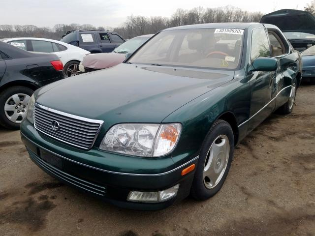 VIN: JT8BH28F4X0151809 | LEXUS LS400 1999 LS 400 GREEN 4.0L 8 free